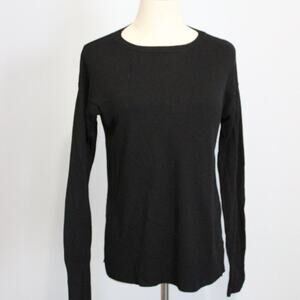 Black long sleeve sweater